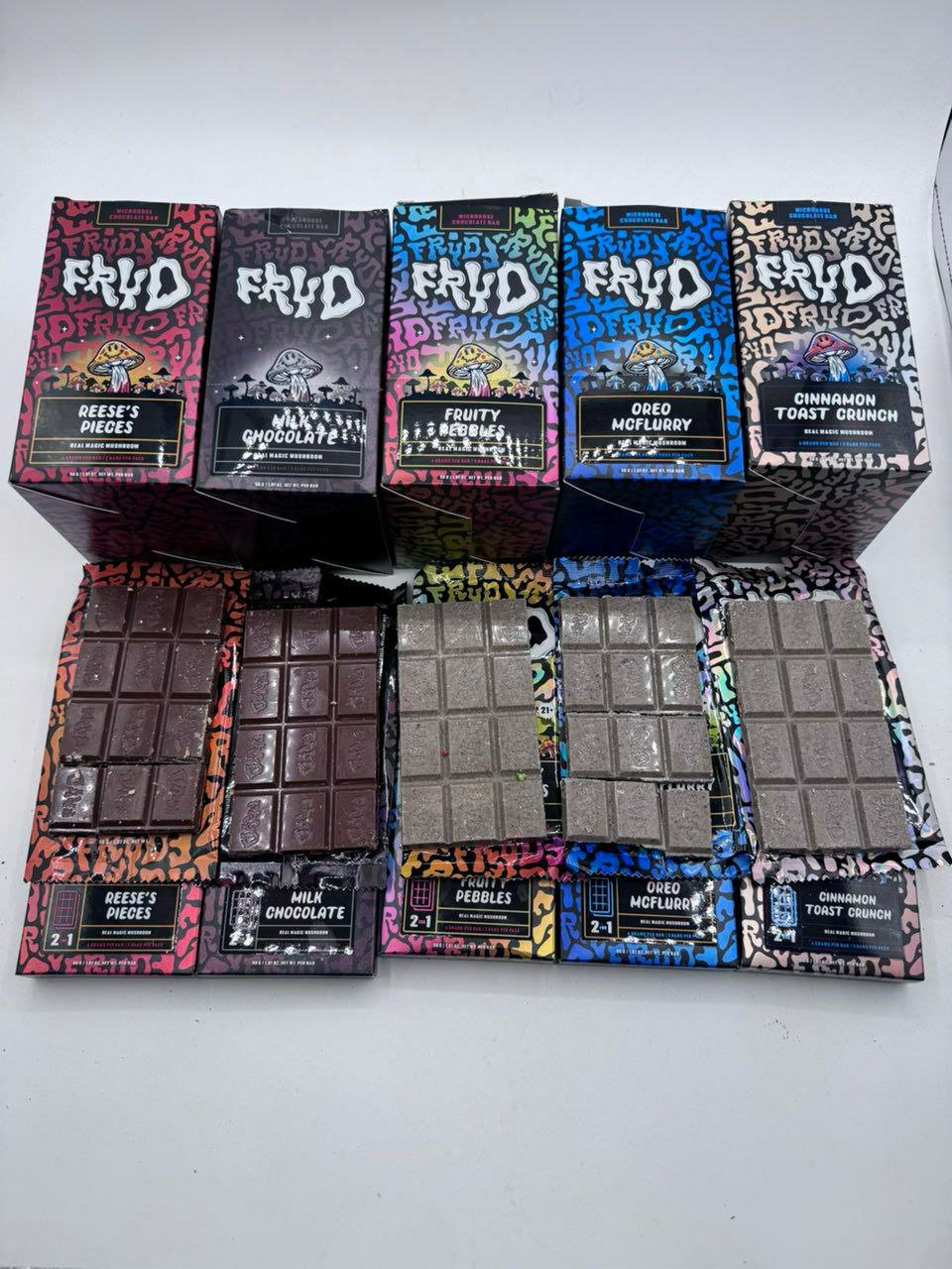 FRYD Chocolate Bars